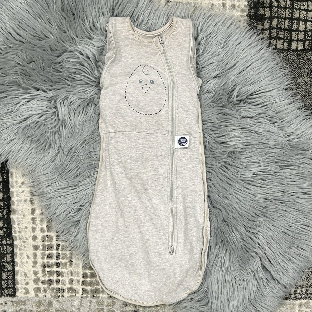 Nested Bean Baby Tan Swaddle Size Small‎ (3-6months) *Without Sleeves